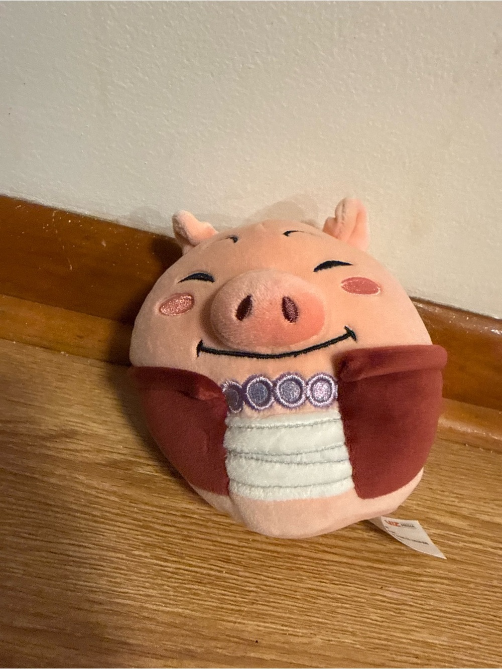 Zuru Naruto Anime Tonton Ninja Pig Character Embroidered Pink 5" Stuffed Plush